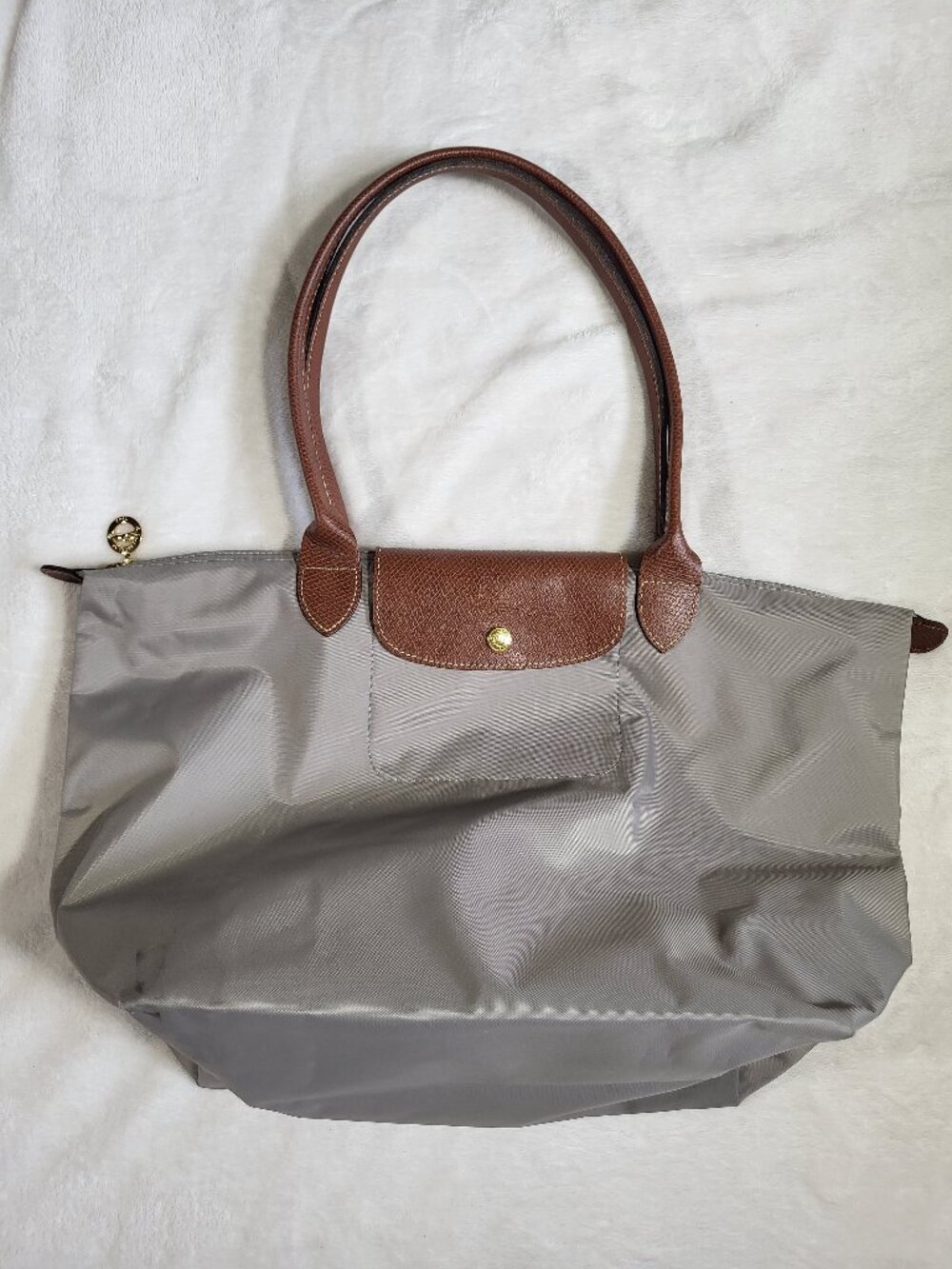 LONGCHAMP Large Le Pliage Tote Bag Pebble - Picture 2 of 15
